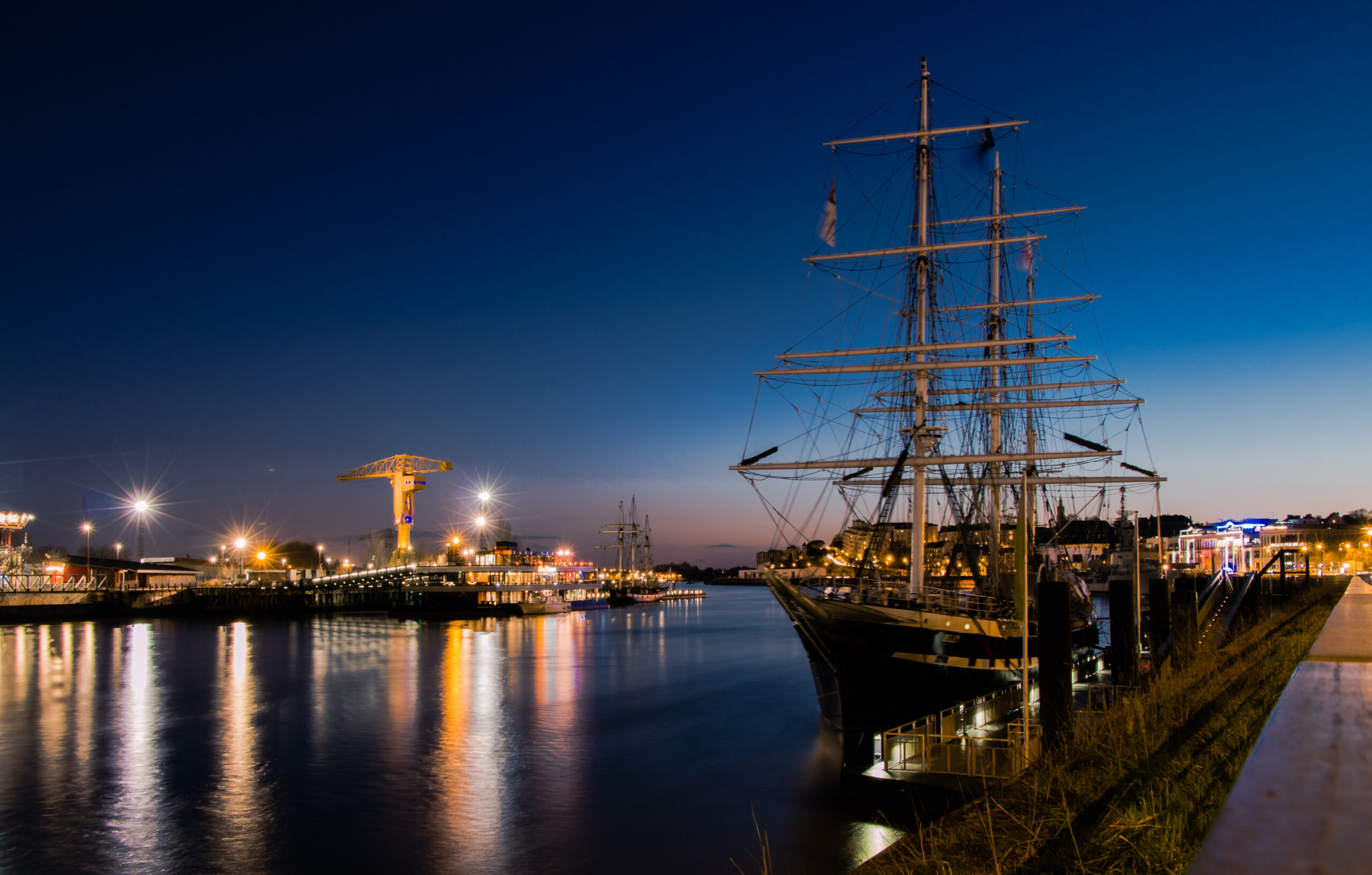 Le Belem à Nantes